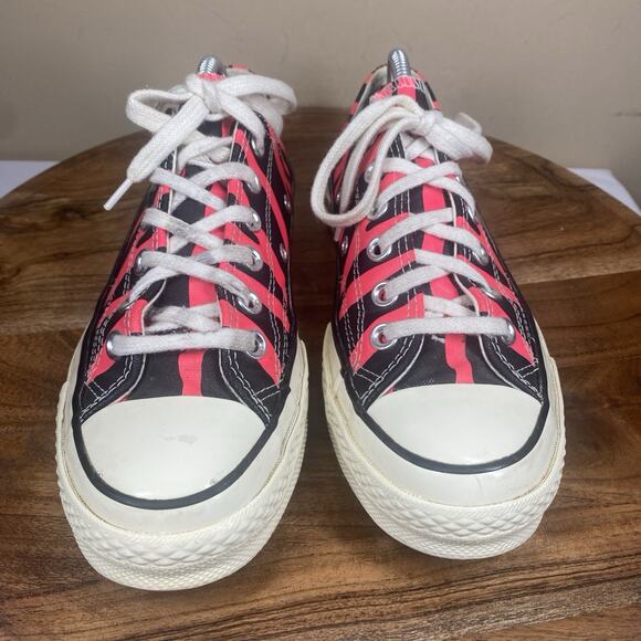 Converse Chuck Taylor 70 Ox Print Racer Pink Womens Zebra Print Size 7 Shoes - Picture 3 of 9